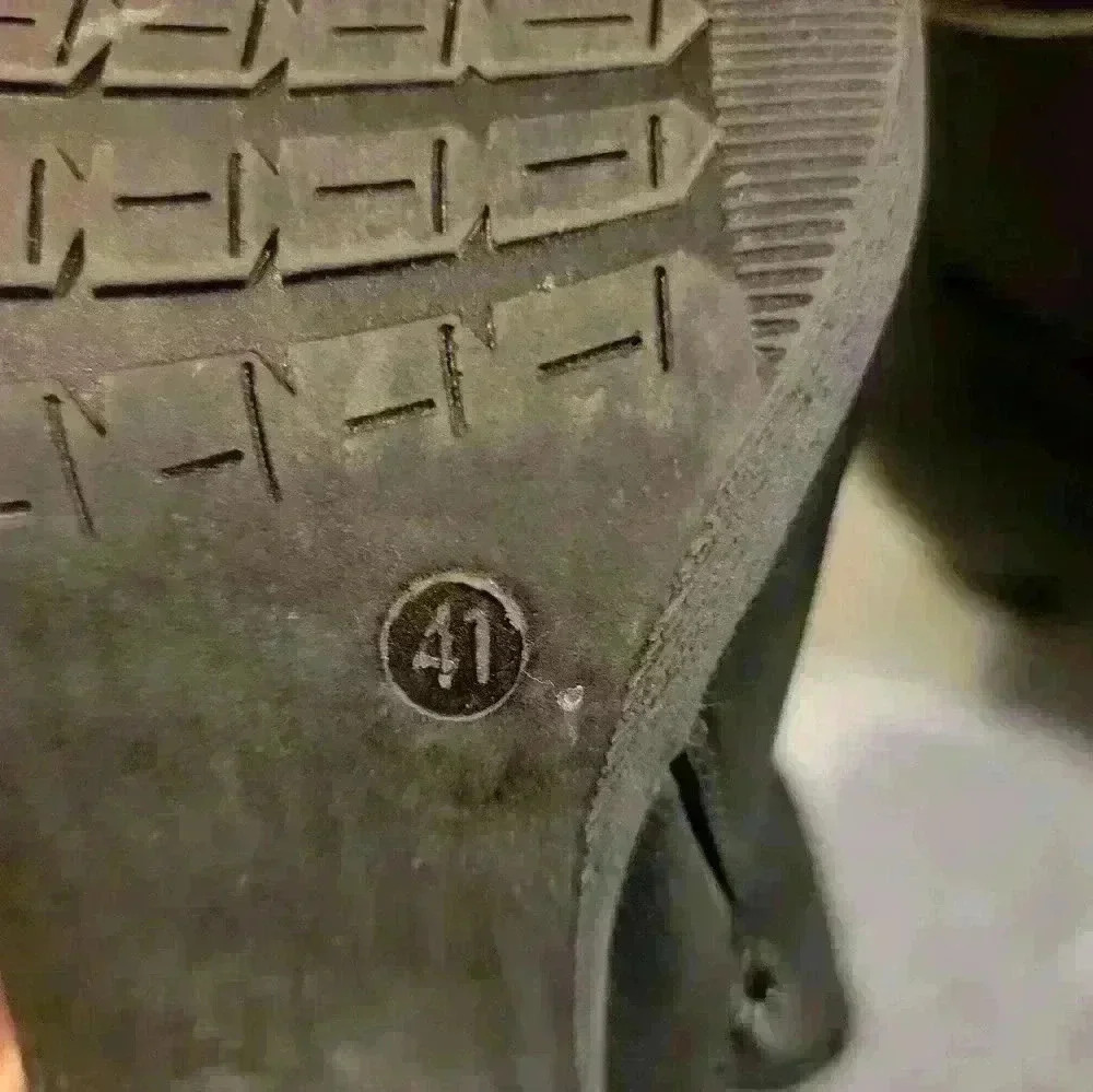 Patricia Black Leather Ankle Boots - Picture 5 of 6